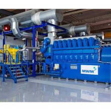 Grupo de gerador do gás natural de 400/600 / 800kw Mwm para o central eléctrica